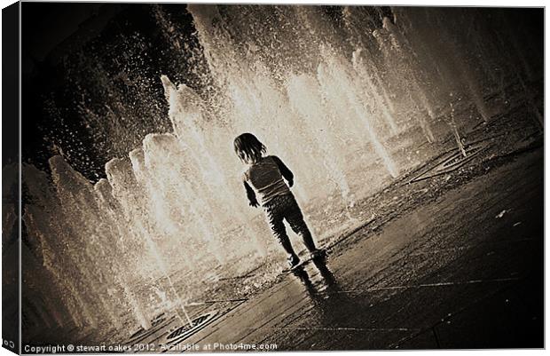 Fountains of youth Canvas Print by stewart oakes