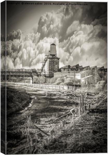 future development part 1 Canvas Print by stewart oakes