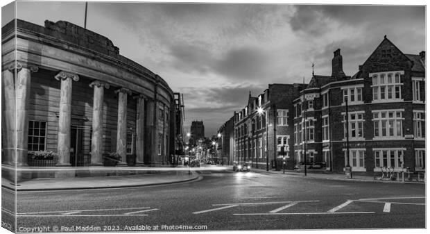 Hope Street Liverpool Canvas Print by Paul Madden