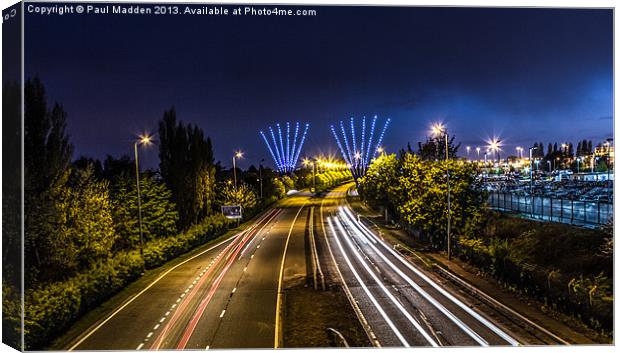 Speke Boulevard - Liverpool Canvas Print by Paul Madden