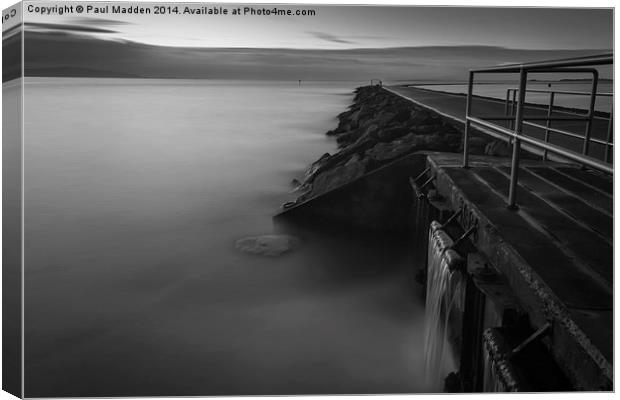 West Kirby long exposure Canvas Print by Paul Madden