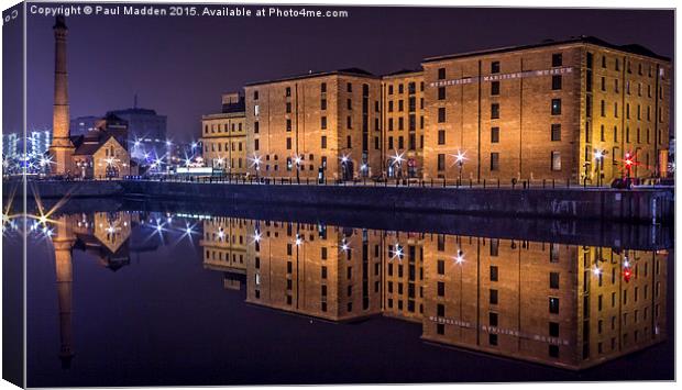 Merseyside Maritime Museum Canvas Print by Paul Madden