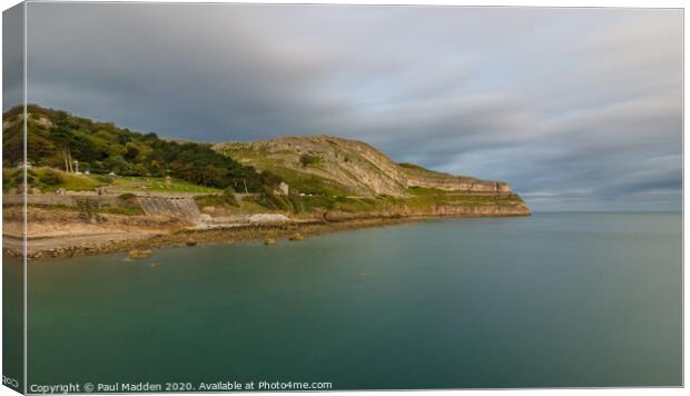 The Great Orme from the Pier Canvas Print by Paul Madden