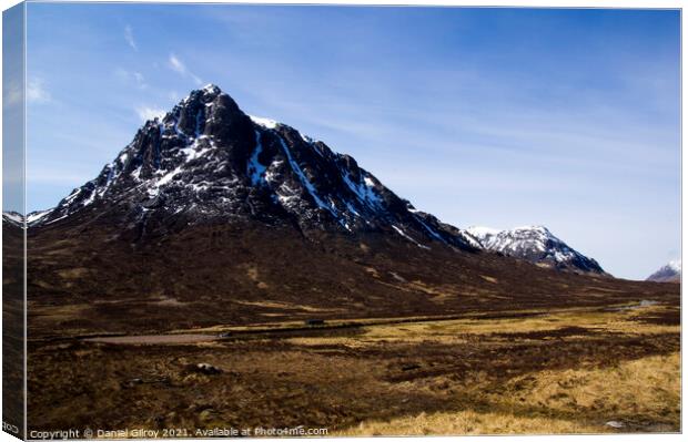 Buachaille Etive Mòr Canvas Print by Daniel Gilroy