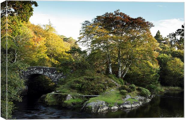 Old Shiel Bridge near Dornin Canvas Print by RSRD Images 