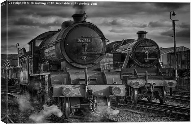  Steam Nostalgia. Canvas Print by RSRD Images 