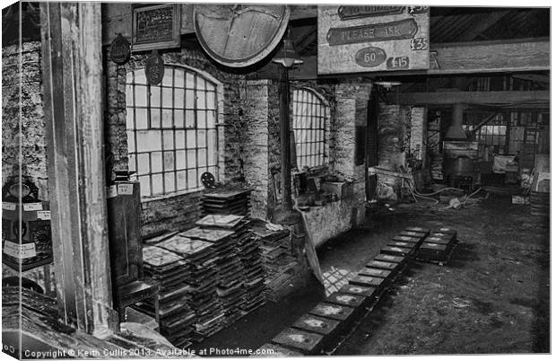 The Foundry Canvas Print by Keith Cullis