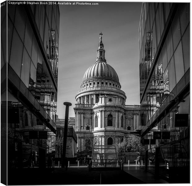  St Pauls Cathedral Canvas Print by Stephen Birch