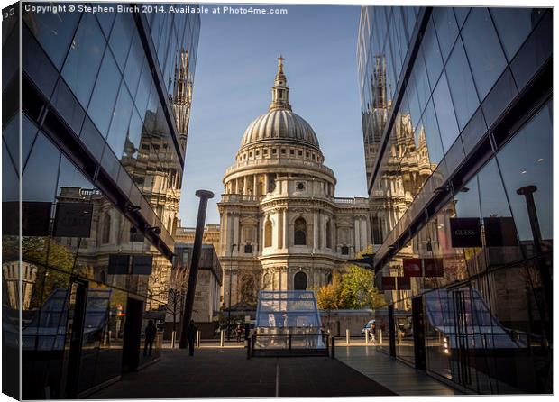  St Pauls Cathedral Canvas Print by Stephen Birch