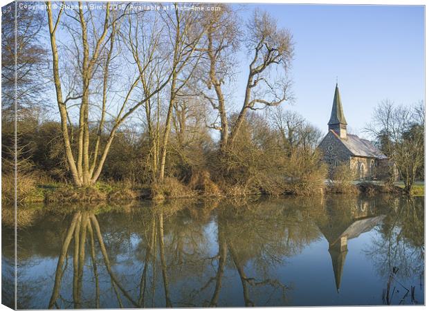 All Staints Church, Ulting, Essex Canvas Print by Stephen Birch
