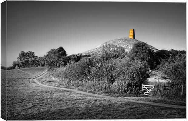 Glastonbury Tor Canvas Print by Darren Galpin