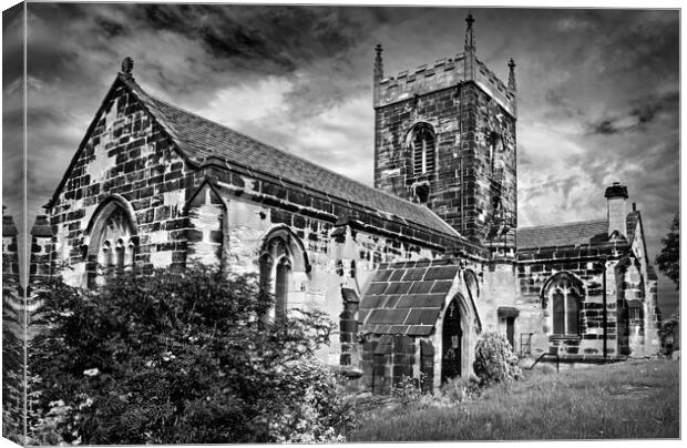 All Saints Church, Crofton  Canvas Print by Darren Galpin