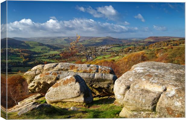 Surprise View in Autumn Canvas Print by Darren Galpin