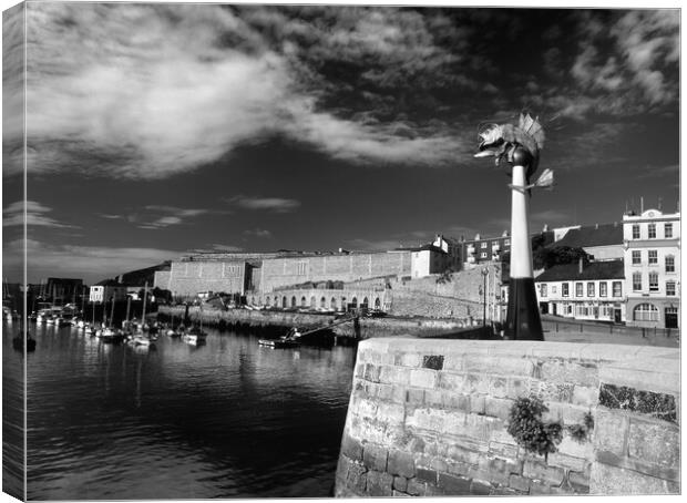 The Leviathan, The Barbican, Plymouth Devon Canvas Print by Darren Galpin