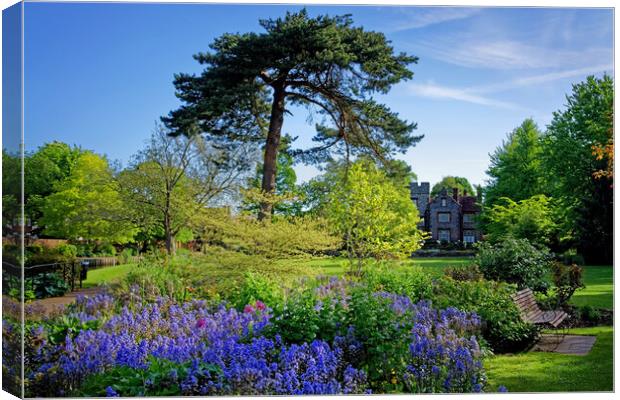 Westgate Gardens and Tower House, Canterbury  Canvas Print by Darren Galpin