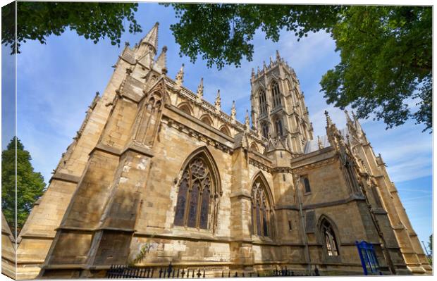 Doncaster Minster Canvas Print by Darren Galpin