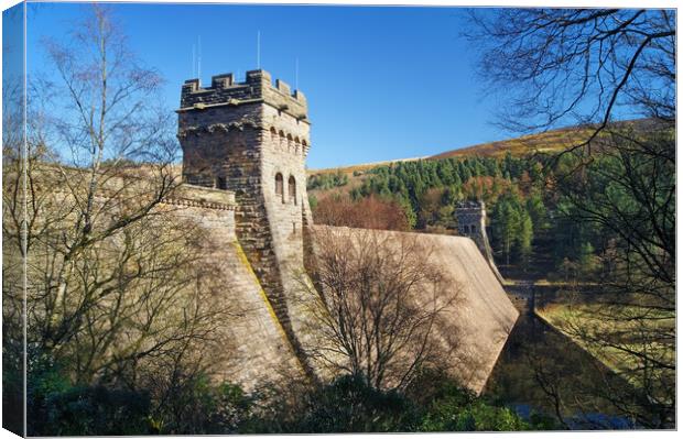 Derwent Dam Canvas Print by Darren Galpin