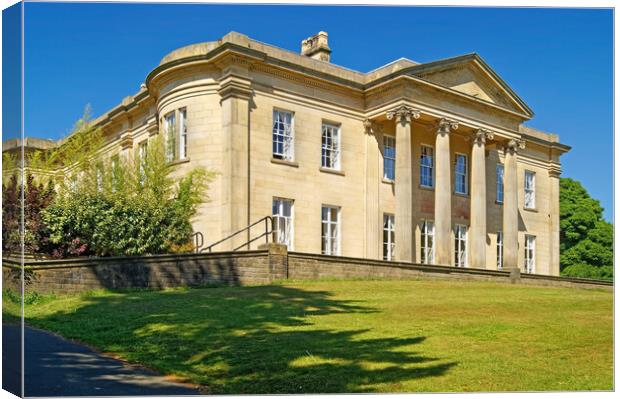 The Mansion House, Roundhay Park, Leeds  Canvas Print by Darren Galpin