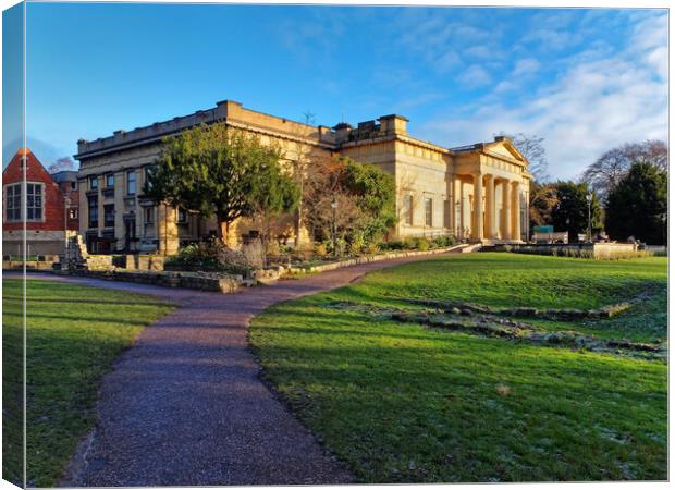 Yorkshire Museum, York  Canvas Print by Darren Galpin