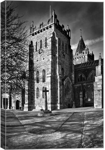 St Mary's Church, Ottery St Mary Canvas Print by Darren Galpin