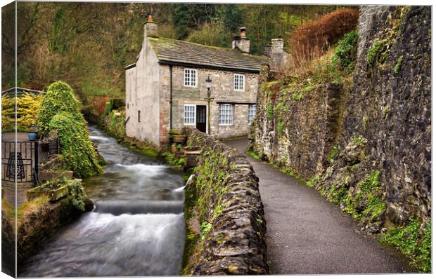 Peakshole Water in Castleton Canvas Print by Darren Galpin