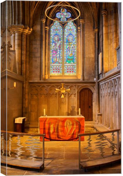 Ripon Cathedral Interior Canvas Print by Darren Galpin