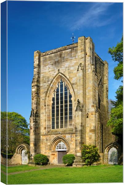 Beauchief Abbey Sheffield Canvas Print by Darren Galpin