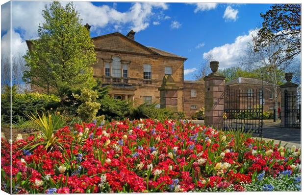 Clifton Park Museum, Rotherham Canvas Print by Darren Galpin