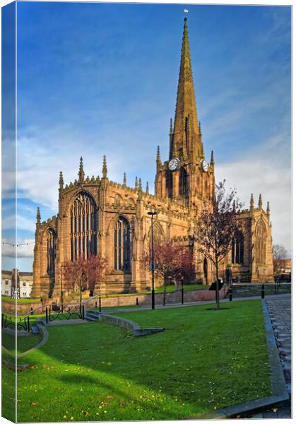 Rotherham Minster Canvas Print by Darren Galpin