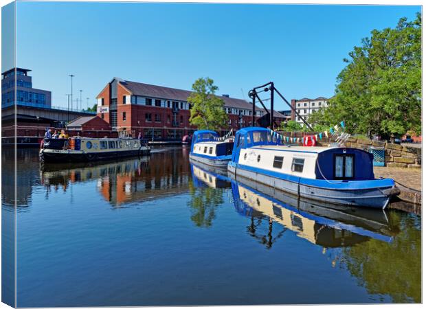 Victoria Quays Sheffield Canvas Print by Darren Galpin