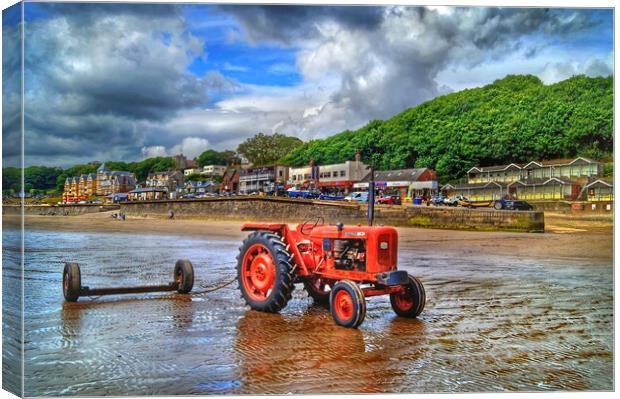 Filey Canvas Print by Darren Galpin