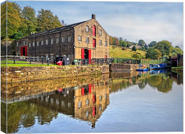 Standedge Tunnel Visitor Centre  Canvas Print by Darren Galpin