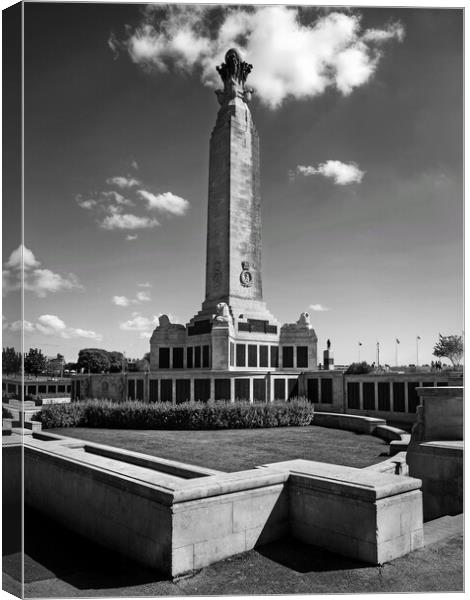 Naval War Memorial, Plymouth  Canvas Print by Darren Galpin