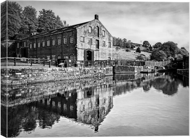 Standedge Tunnel Visitor Centre   Canvas Print by Darren Galpin