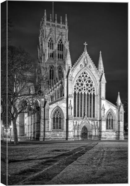 St Georges Church, Doncaster Canvas Print by Darren Galpin