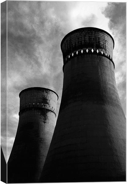 Tinsley Cooling Towers Canvas Print by Darren Galpin