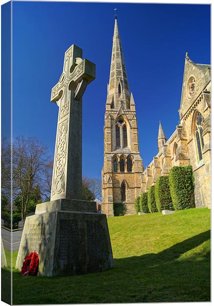 St Johns Church, Ranmoor, Sheffield Canvas Print by Darren Galpin