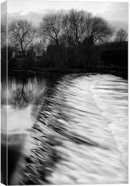 Sandersons Weir Canvas Print by Darren Galpin