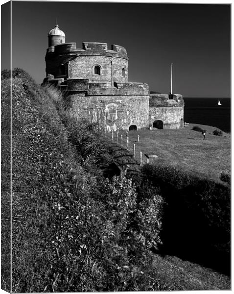 St Mawes Castle Canvas Print by Darren Galpin
