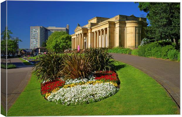 Weston Park Museum Canvas Print by Darren Galpin