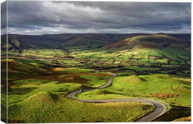 The Long and Winding Road                          Canvas Print by Darren Galpin