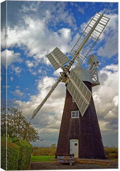 North Leverton Windmill                            Canvas Print by Darren Galpin