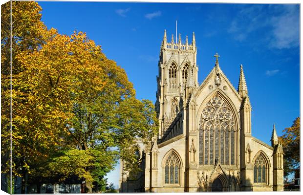 St Georges Church,Doncaster Canvas Print by Darren Galpin