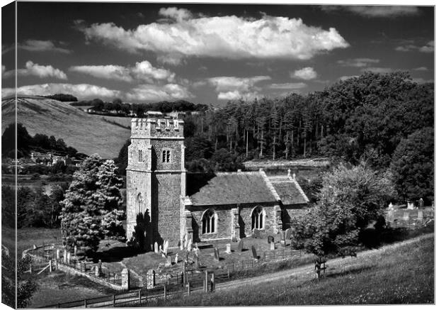 All Saints Church, Eggesford Canvas Print by Darren Galpin