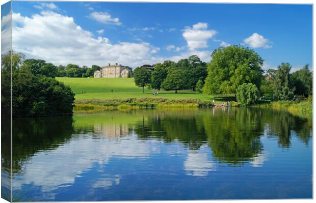 Cusworth Hall and Park Canvas Print by Darren Galpin