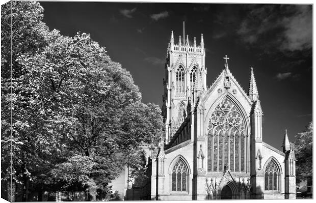 St Georges Church,Doncaster Canvas Print by Darren Galpin