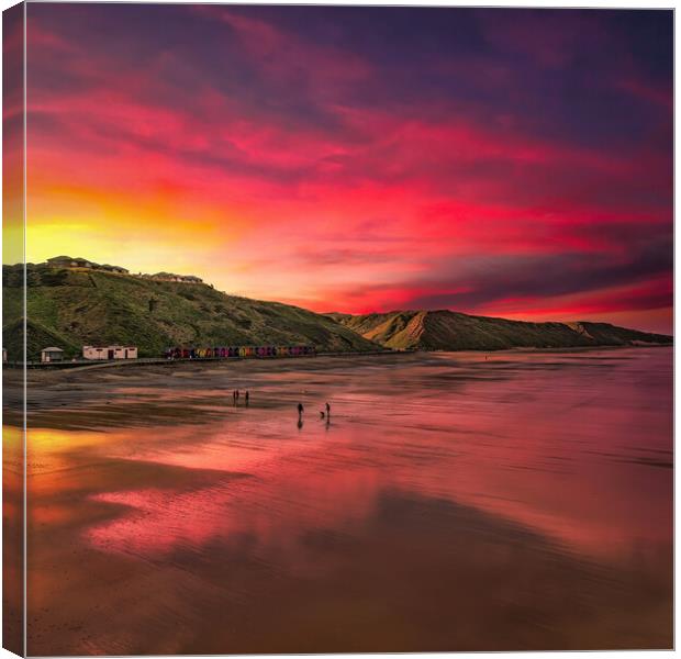 Fiery Start Canvas Print by Darren Ball