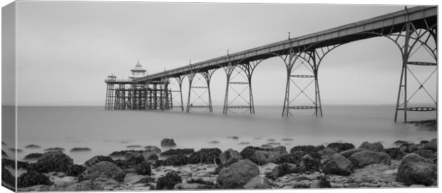 clevedon pier Canvas Print by kevin murch