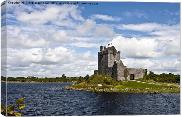 Dunguaire Castle Canvas Print by Trevor Buchanan