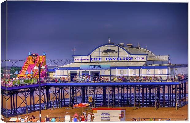 Cleethorpes Pier Canvas Print by paul jenkinson